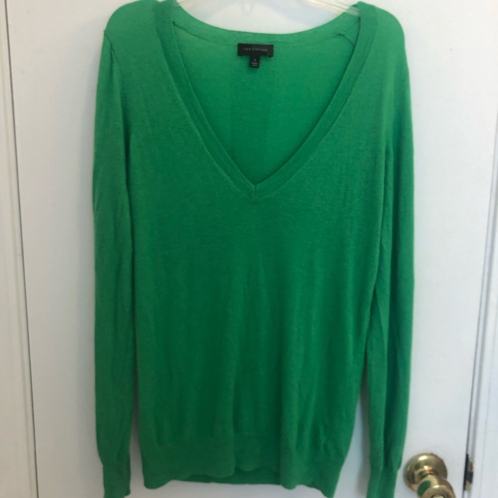 Green Sweater from The Limited